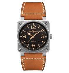Replica Bell & Ross Aviation Mens Automatic Watch BR-03-92-GOLDEN-HERITAGE